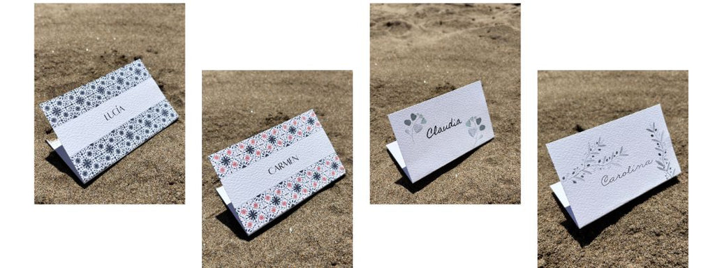 Los marcasitios de boda: el detalle personalizado que guía a tus invitados