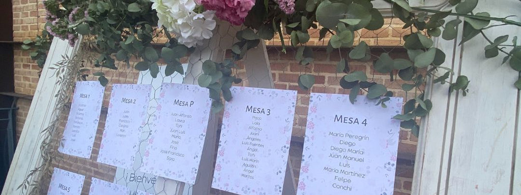 Seating Plan de Boda: la solución más mágica al 'dónde me siento'