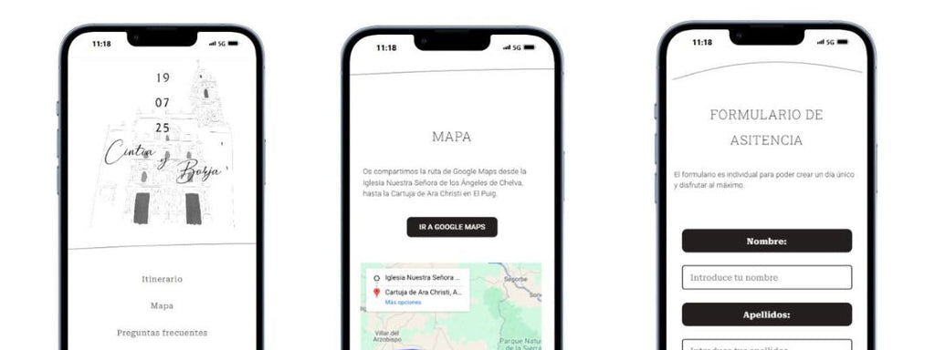 Crea la web de tu boda e invita a tus invitados de un modo diferente