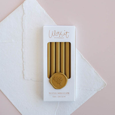 Barras de lacre - gold