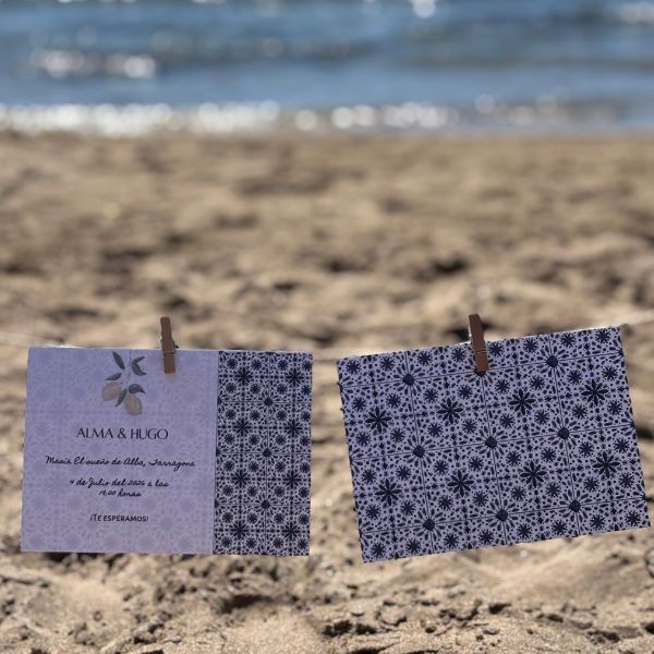 Invitación de boda Double Lemon [mod.1]