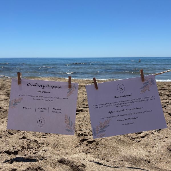 Invitación de boda Oh yellow [mod.1]