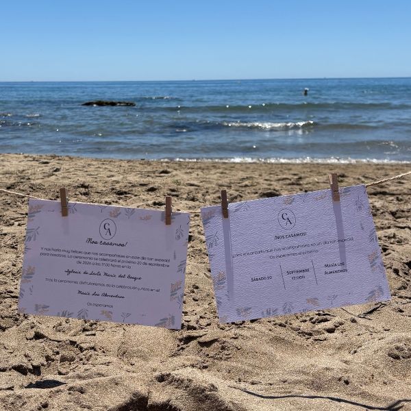 Invitación de boda Oh yellow [mod.3]
