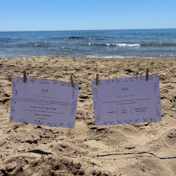 Invitación de boda Olive [mod.3]